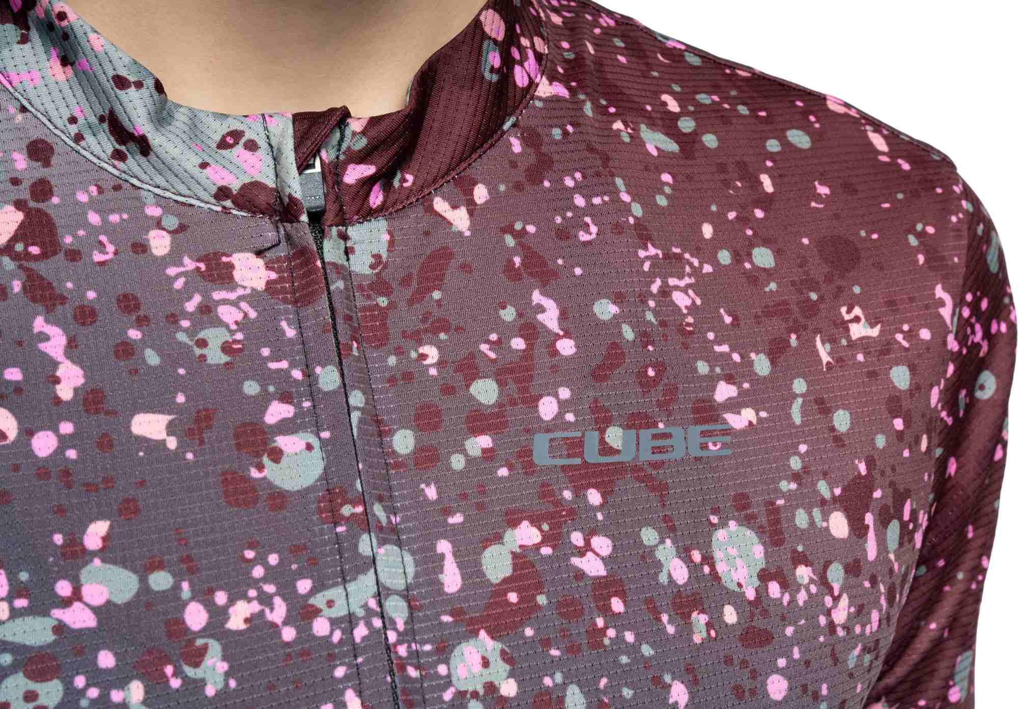 CUBE WS JERSEY CMPT SPRINKLE S/S GREEN - Image 5