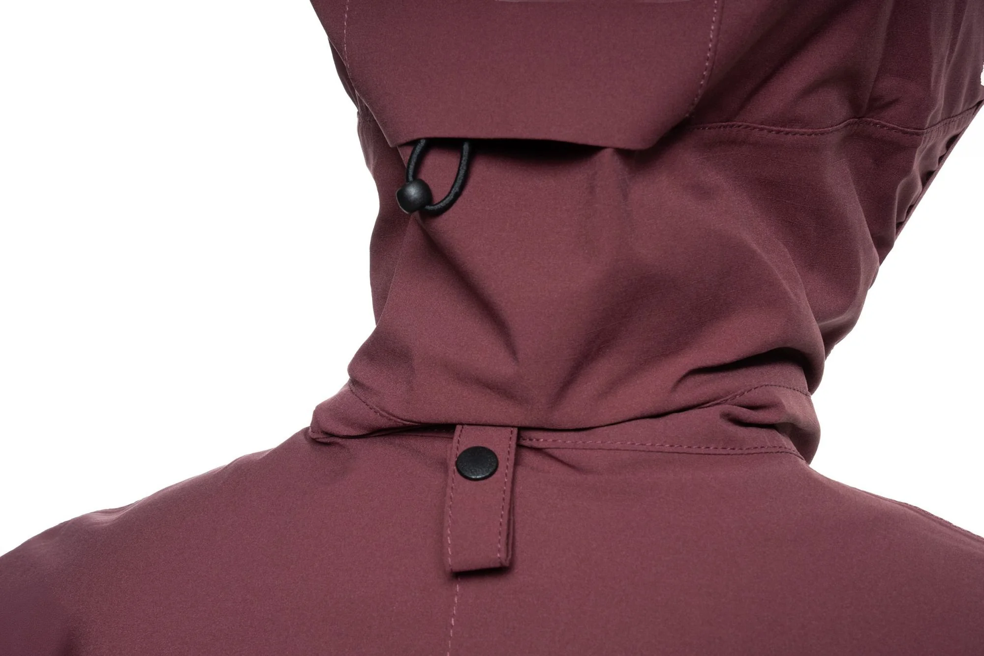 CUBE WS RAIN JACKET CMPT BORDEAUX - Image 6
