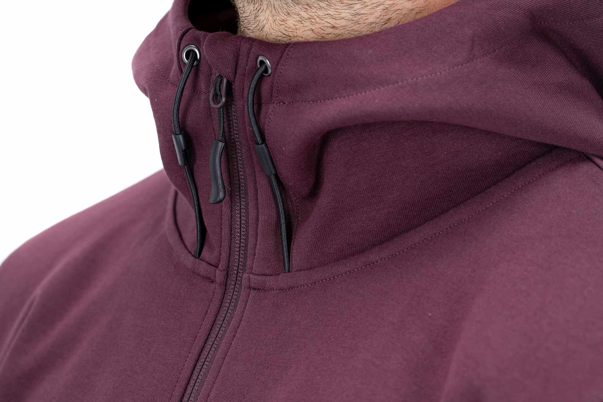 CUBE Zip Hoodie Advanced Red - Image 4
