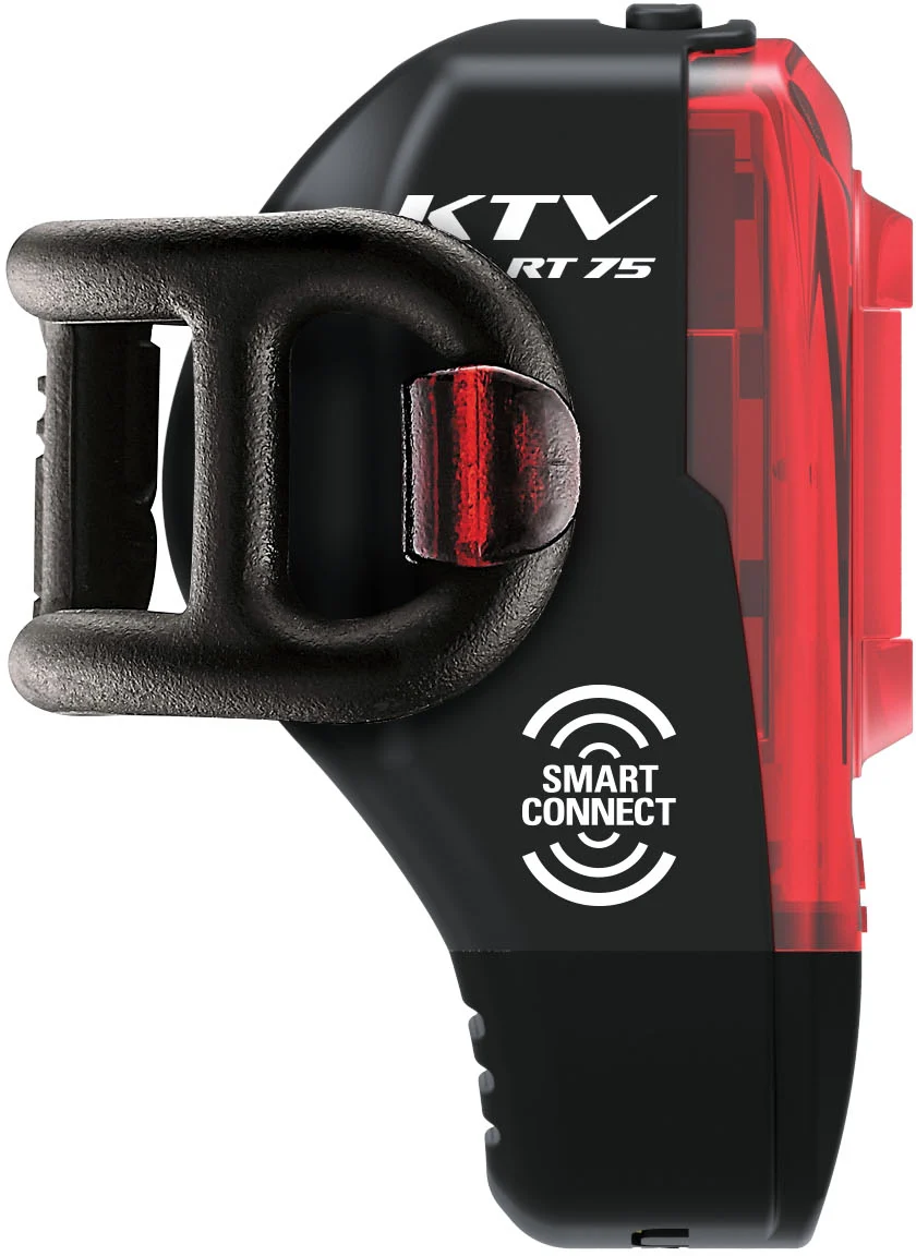 Lezyne Ktv Drive/Ktv Pro Smart Pair 200F/75R Black - Image 5