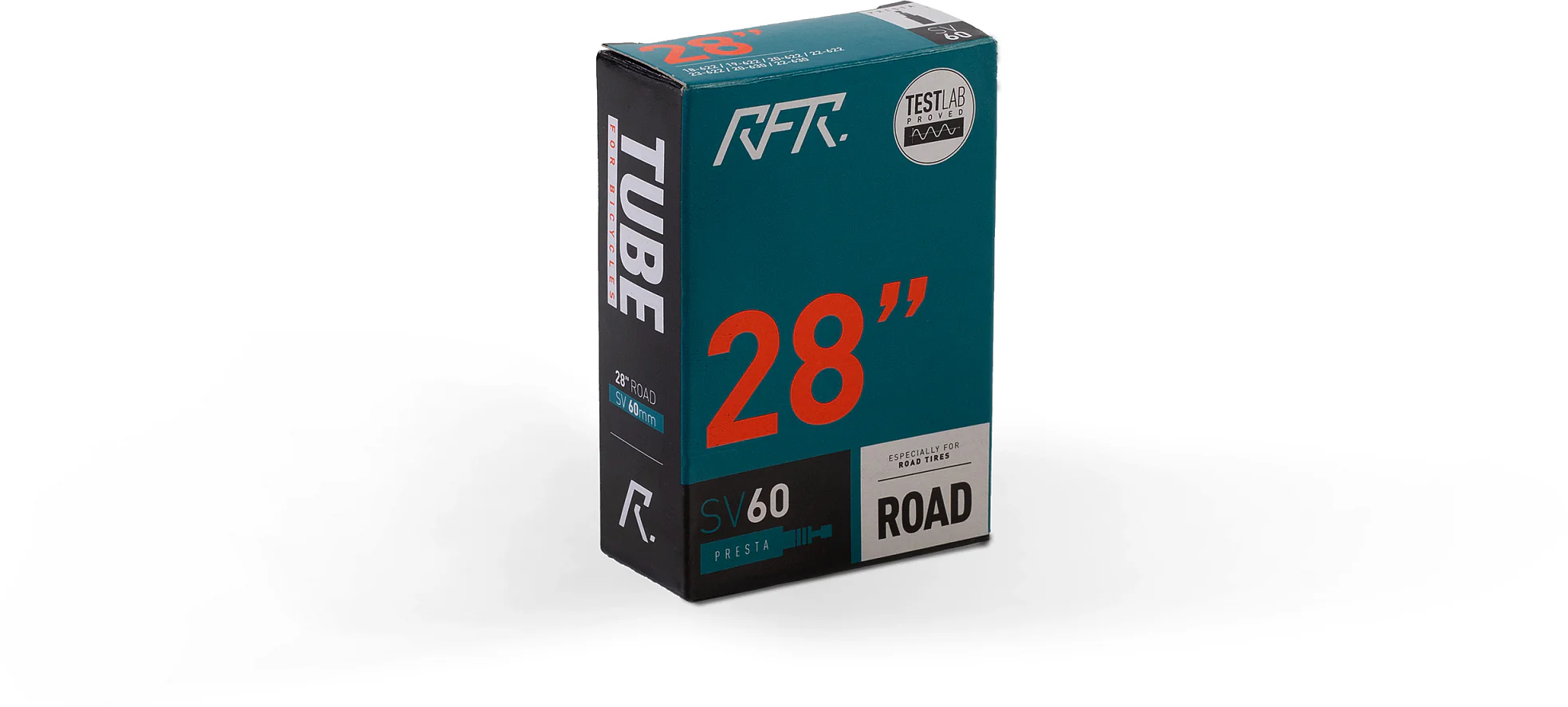 RFR INNER TUBE 28 INCH ROAD SV 60MM