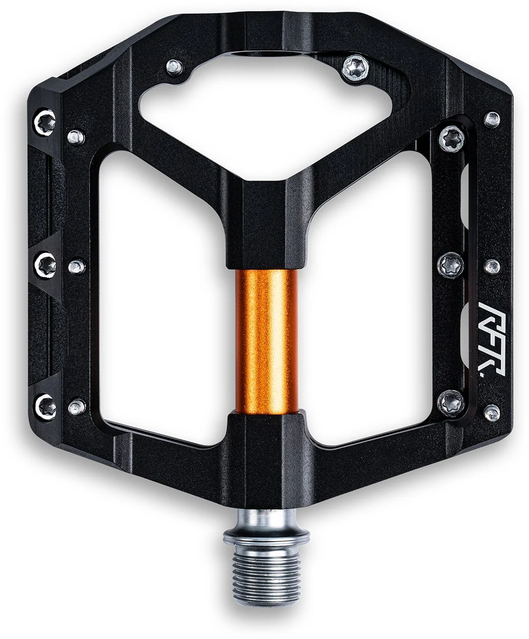 RFR Pedals Flat Slt 2.0 Black/Orange