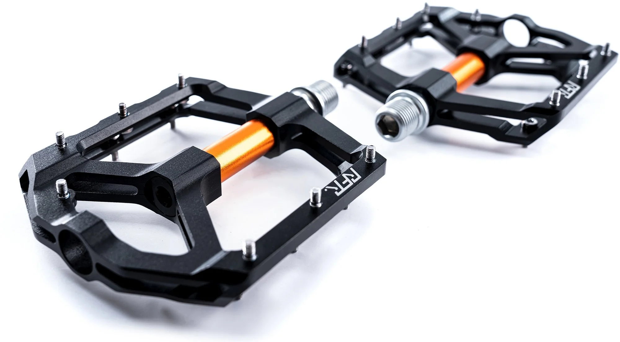 RFR Pedals Flat Slt 2.0 Black/Orange - Image 2