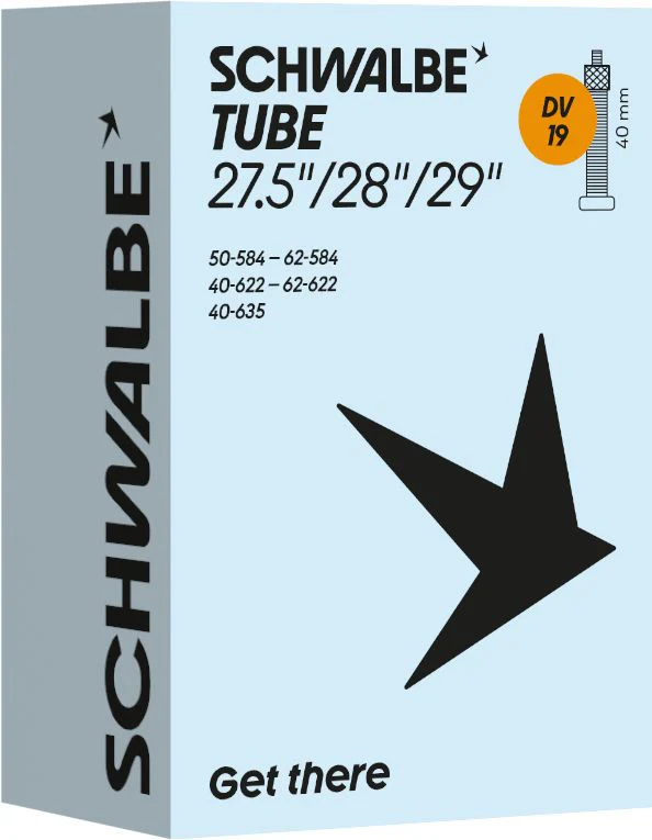 SCHWALBE INNER TUBE DV19 40/62-584/635 40MM
