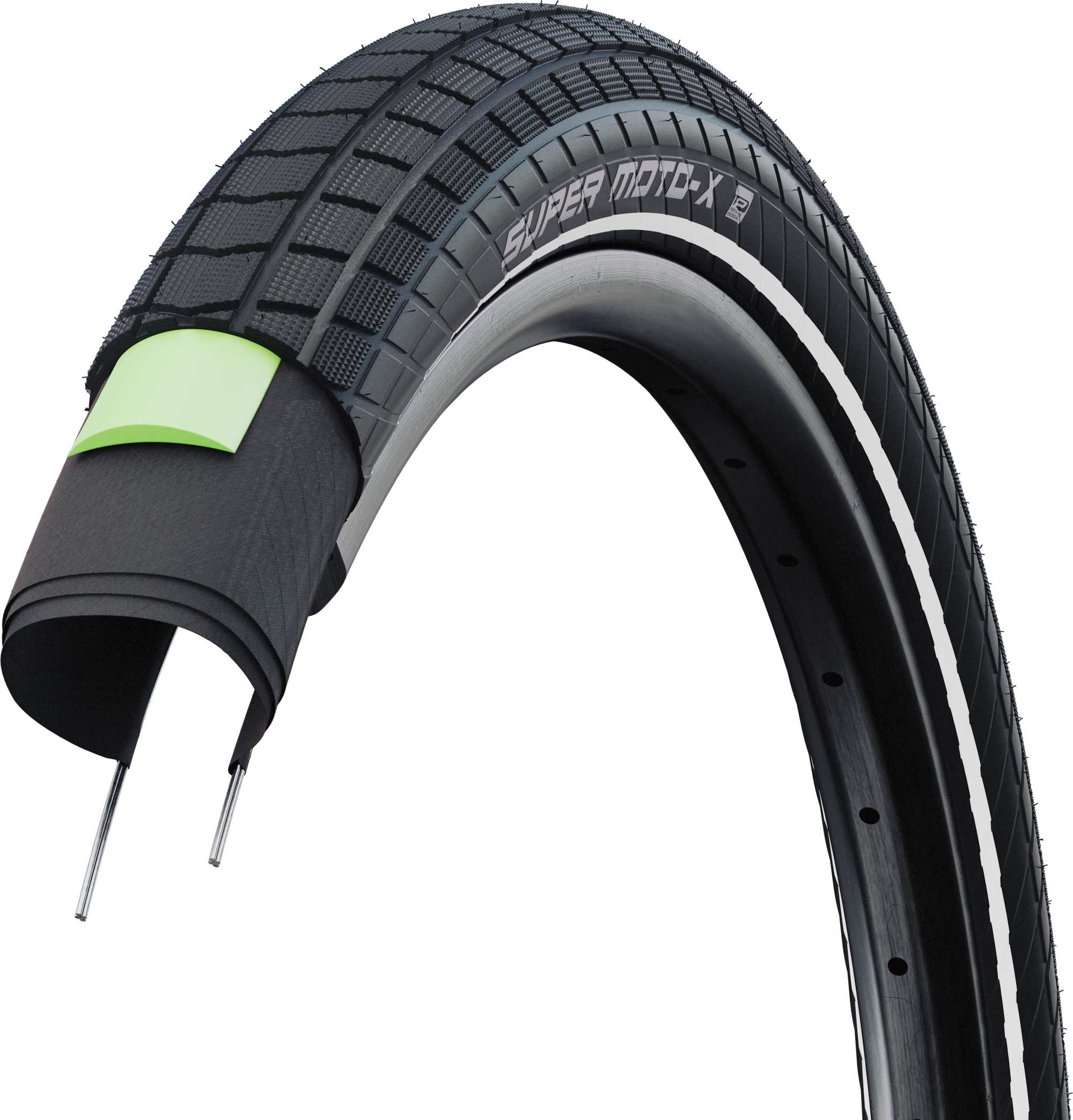 SCHWALBE SUPER MOTO-X PERF GREENGUARD REFLEX 26X2.40 - Image 3
